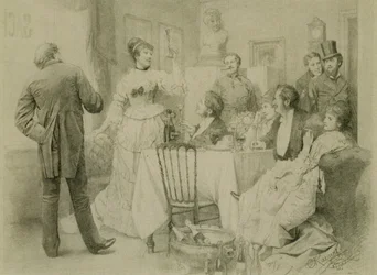 Champagne at the Sacher